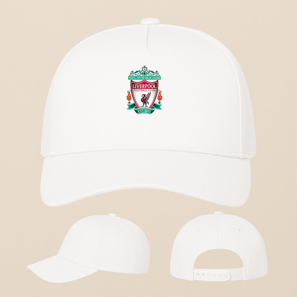 Liverpool Football Club Est.1892 Five Panel Twill Snapback Cap
