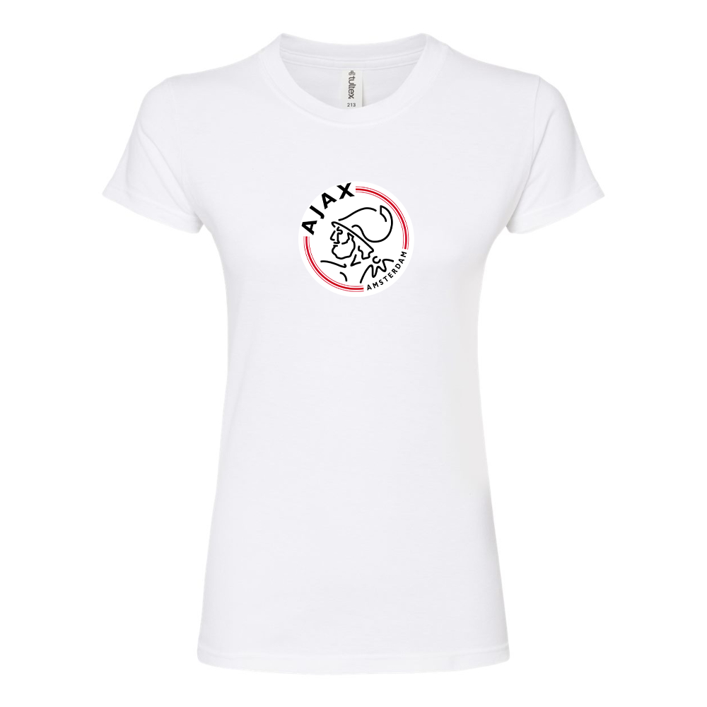 Women's Amsterdamsche FC Ajax Round Neck T-Shirt