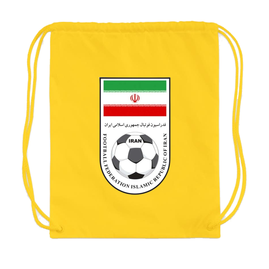 Iran National Soccer Team Drawstring Bag