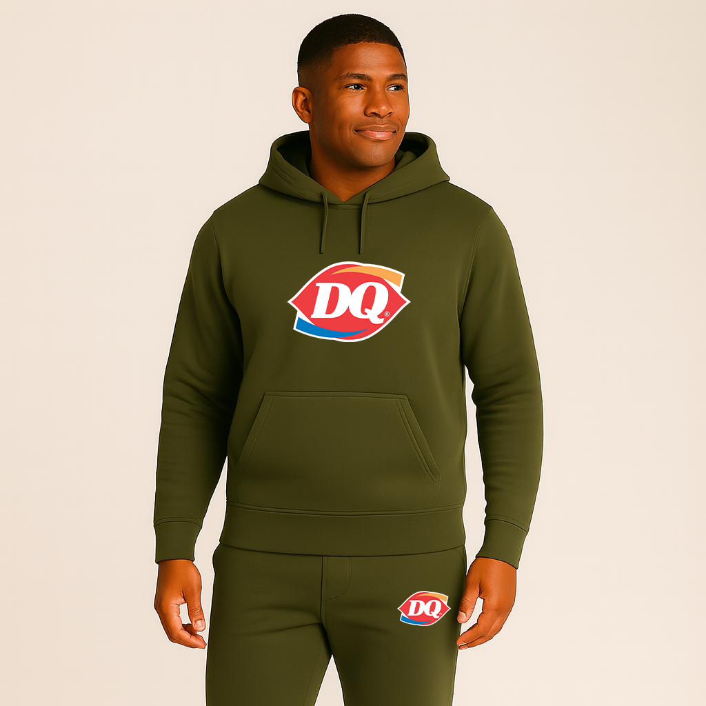 Men's DQ Dairy Queen Hoodie Joggers Set