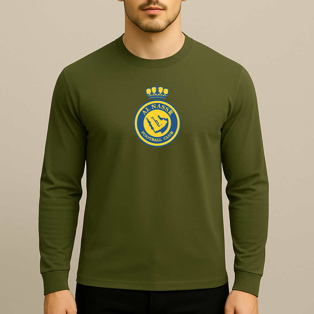 Men's Al Nassr FC Long Sleeve T-Shirt