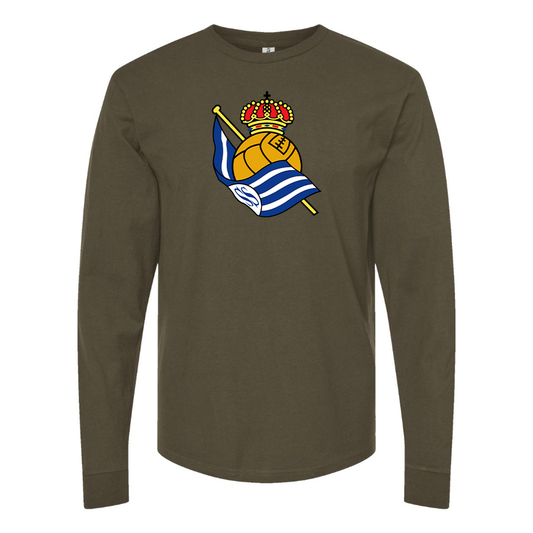 Men's Real Sociedad FC Long Sleeve T-Shirt