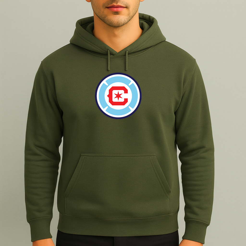 Men's Chicago Fire Soccer Pullover Hoodie