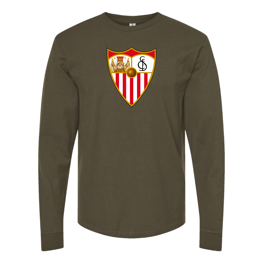 Men's Sevilla FC Long Sleeve T-Shirt