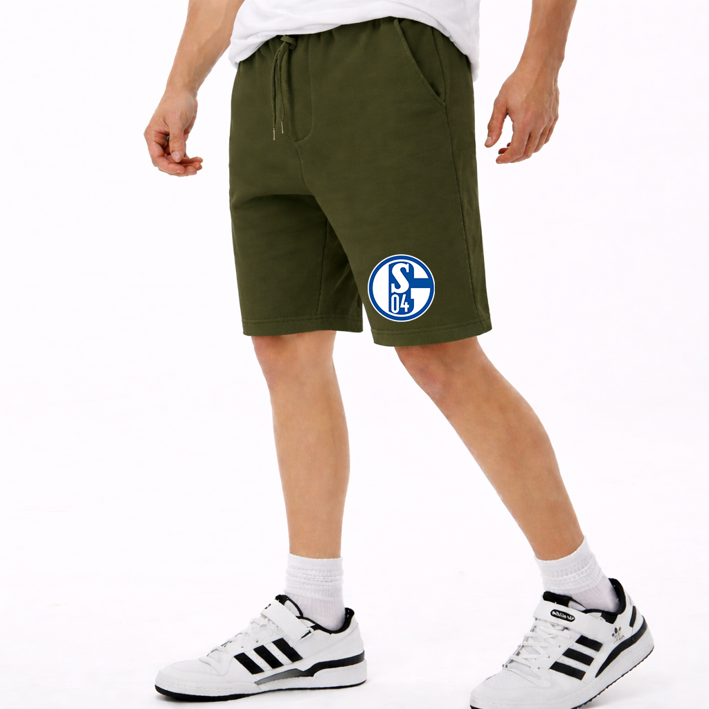 Men's Schalke 04 FC Athletic Fleece Shorts
