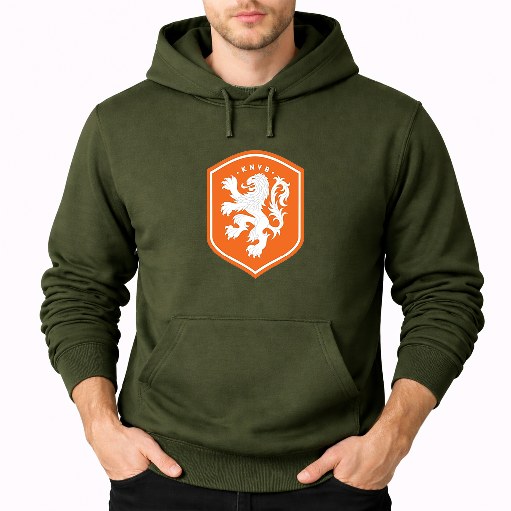 Men's Netherlands National Soccer Team Pullover Hoodie