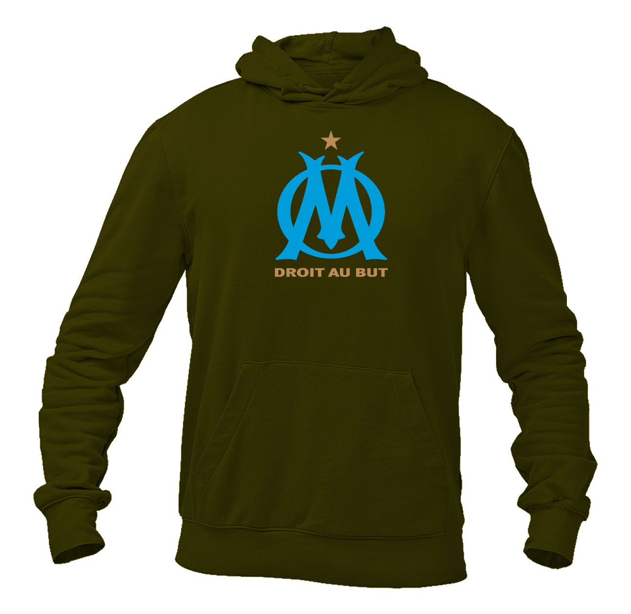 Men's Olympique de Marseille FC Pullover Hoodie