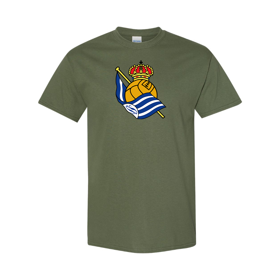 Men's Real Sociedad FC Cotton T-Shirt