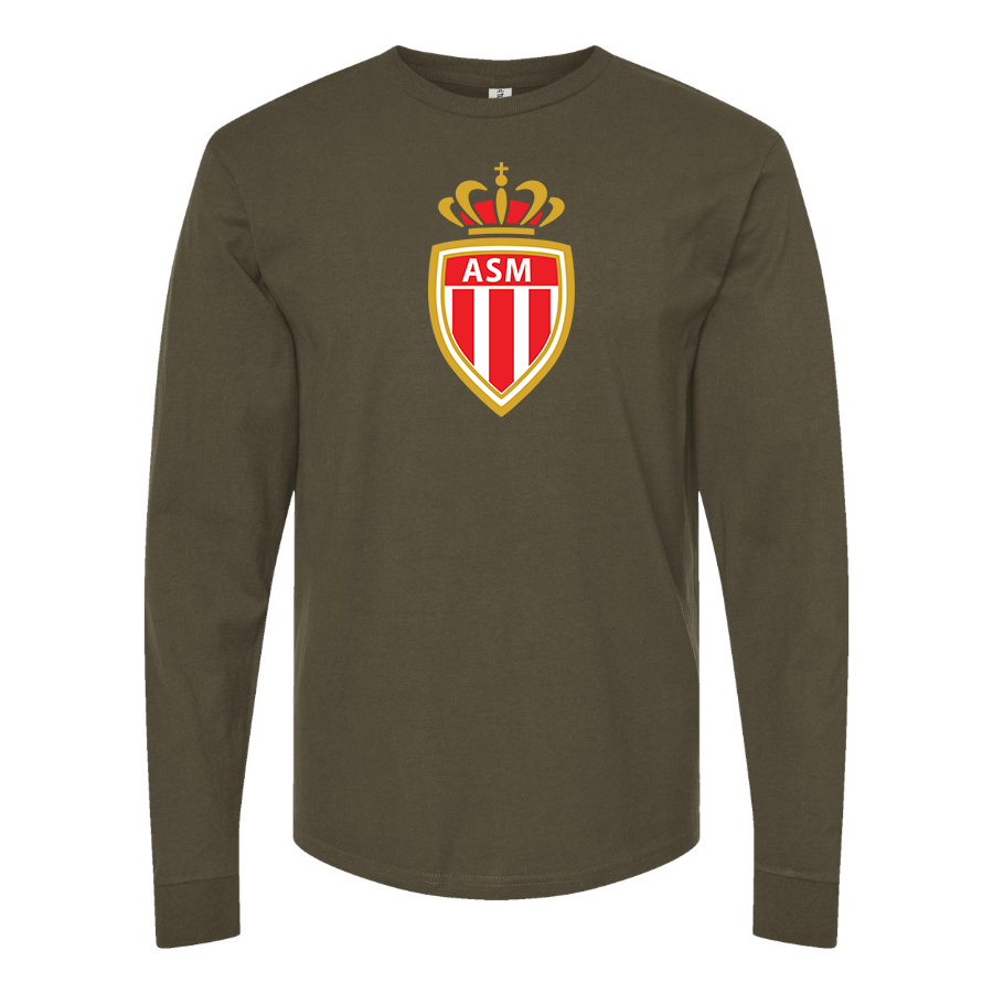 Men's AS Monaco FC Long Sleeve T-Shirt