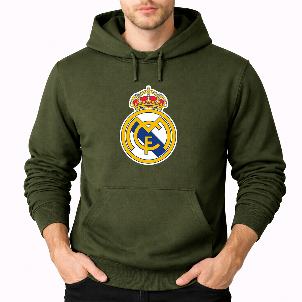 Men’s Real Madrid Soccer Pullover Hoodie