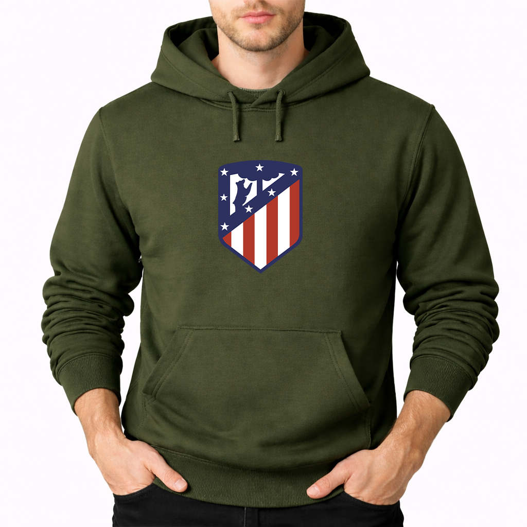 Men's Atletico Madrid FC Pullover Hoodie