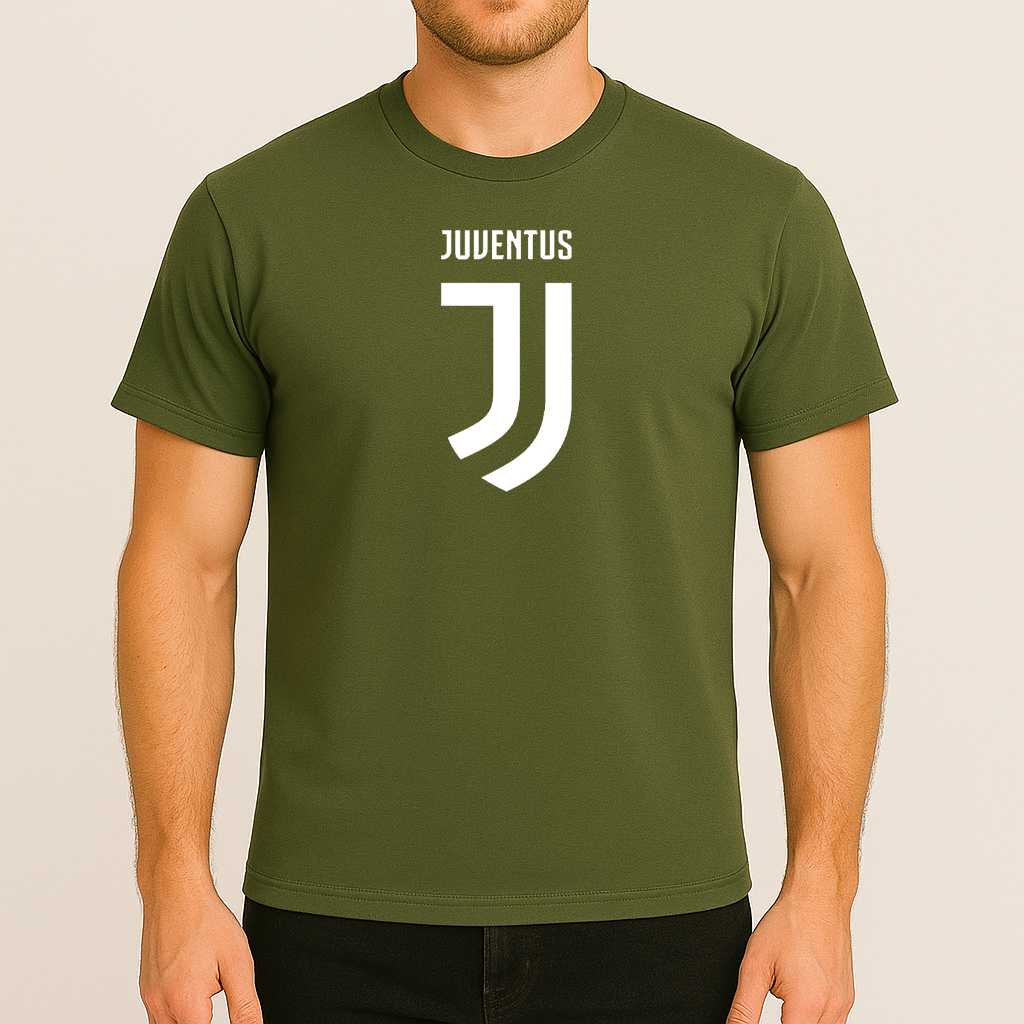 Men's Juventus Soccer Cotton T-Shirt