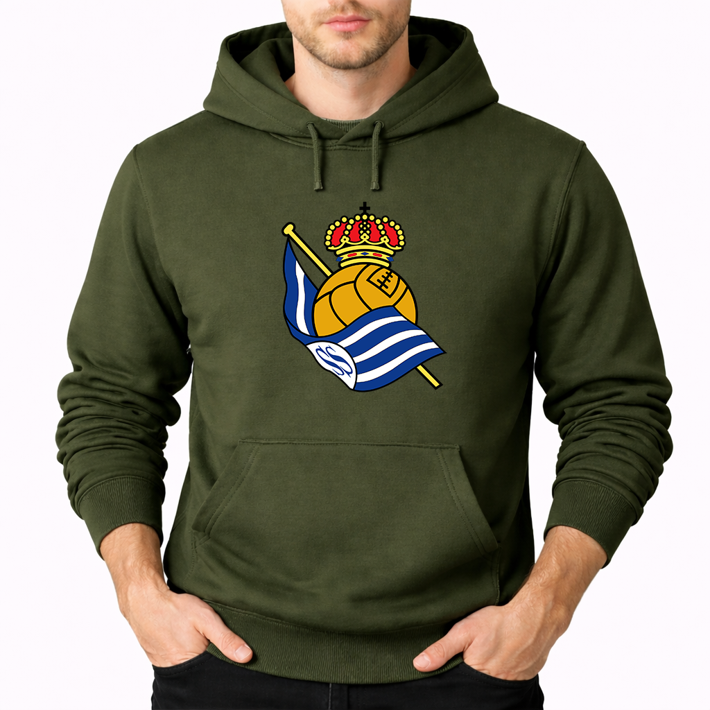 Men's Real Sociedad FC Pullover Hoodie