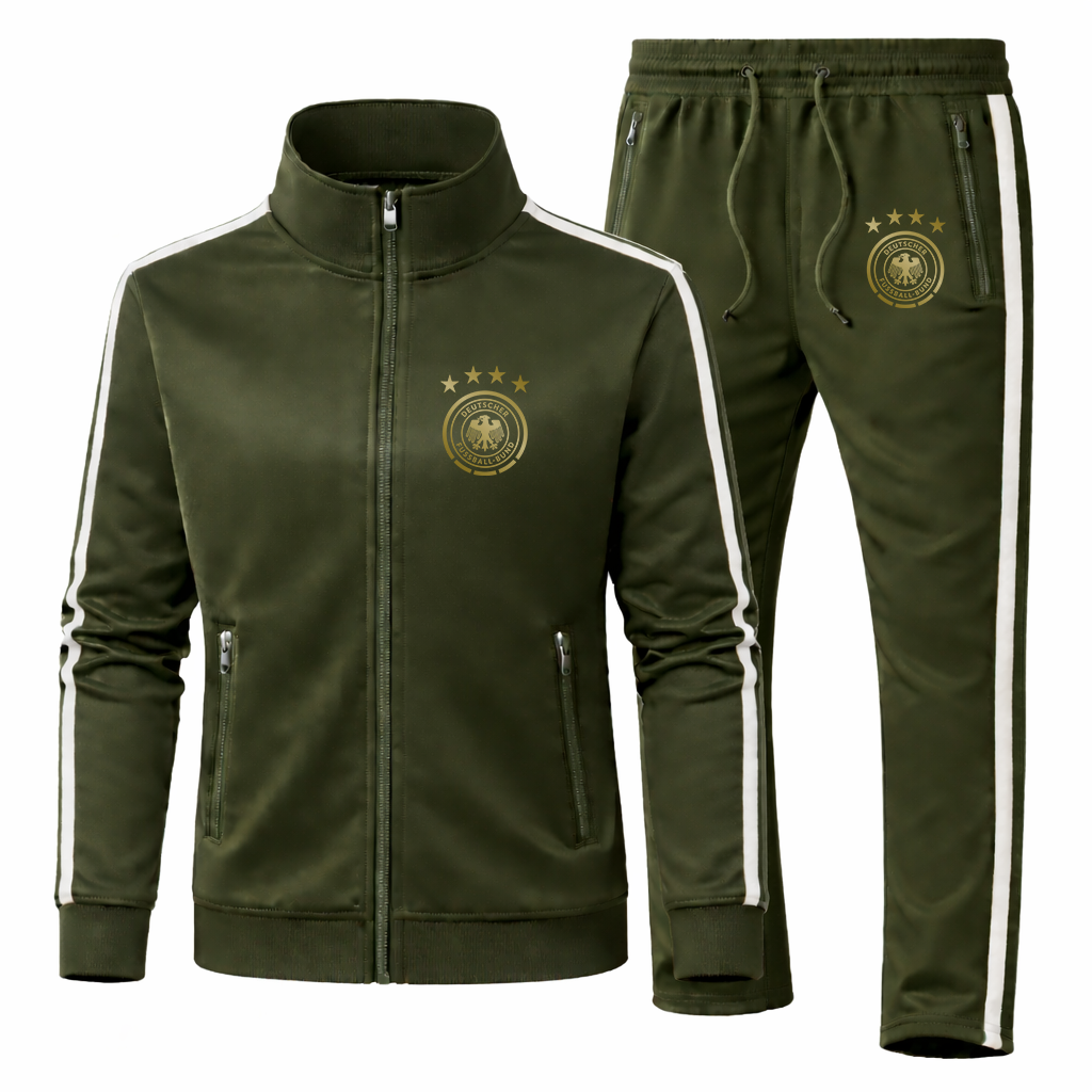 Men's Germany Soccer Logo Dri-Fit TrackSuit