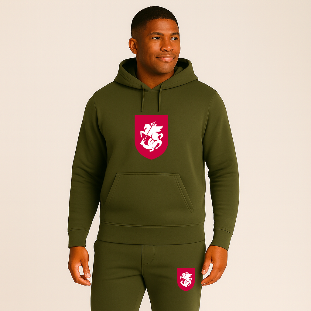Men's Georgia National Soccer Team Hoodie Joggers Set