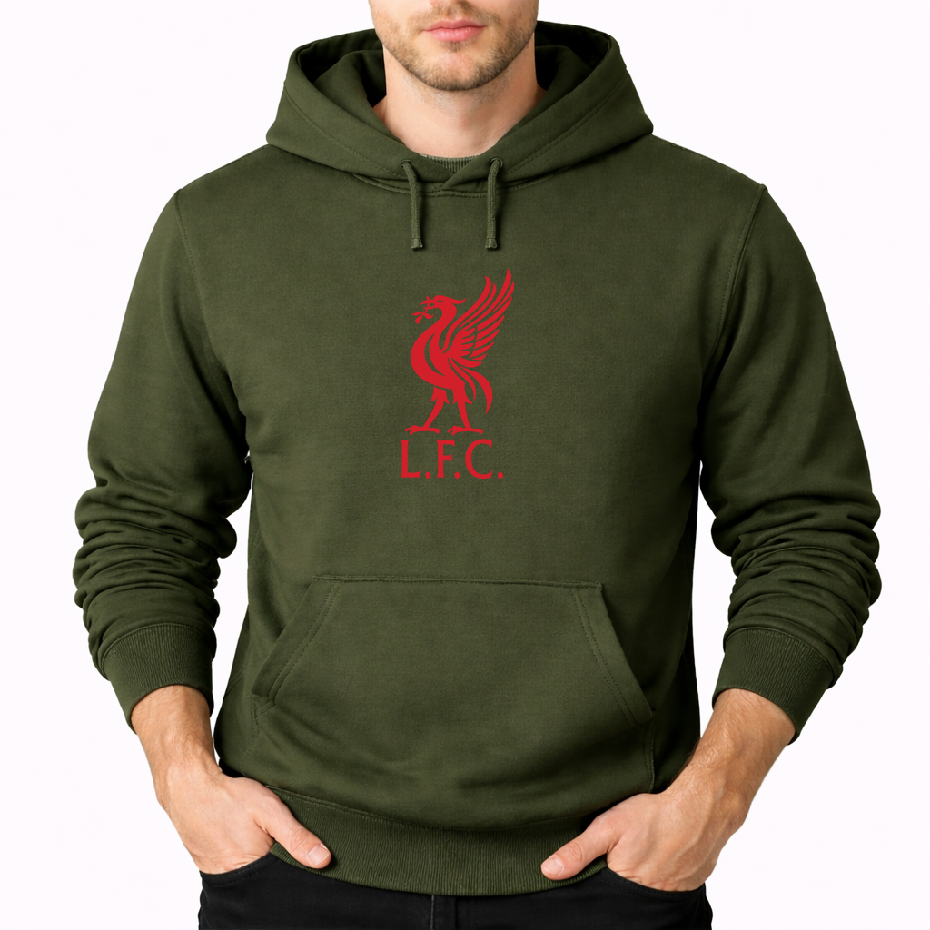 Men's Liverpool L.F.C. Soccer Pullover Hoodie