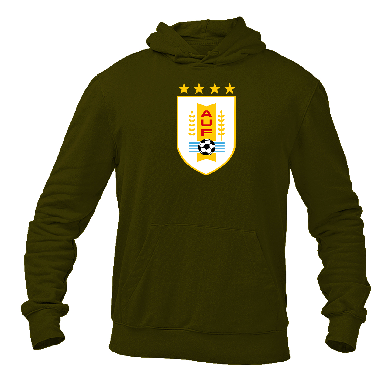 Men's Uruguay National Soccer Team Pullover Hoodie