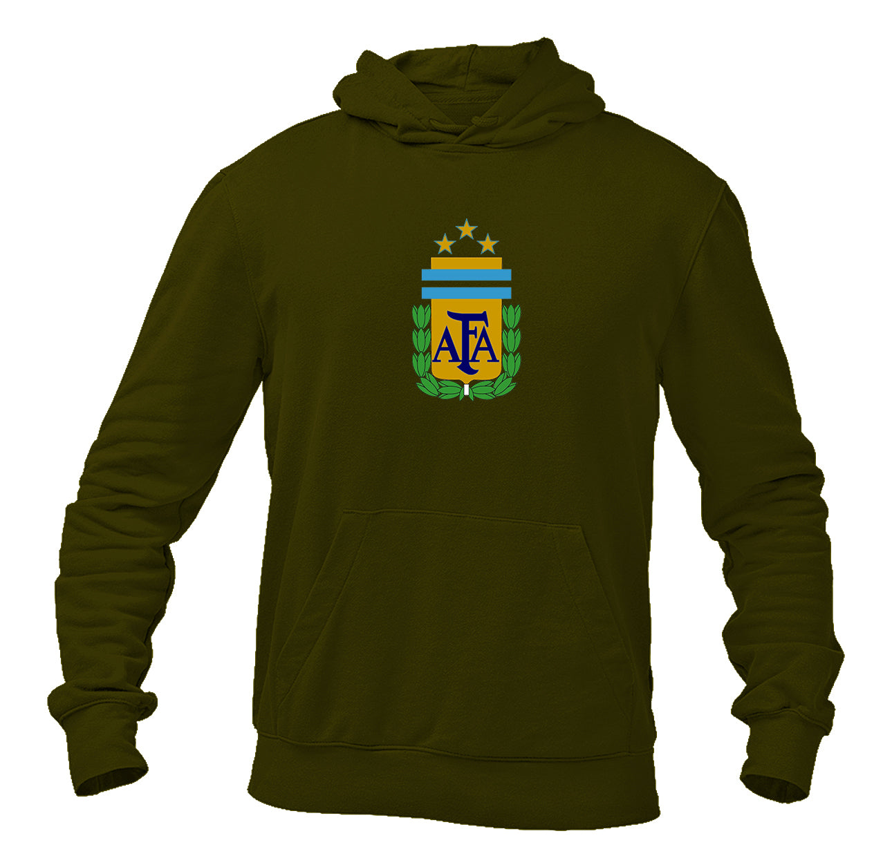 Men's Argentina National Soccer Team Pullover Hoodie