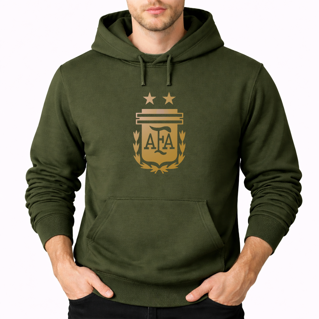Men's Argentina Soccer Pullover Hoodie