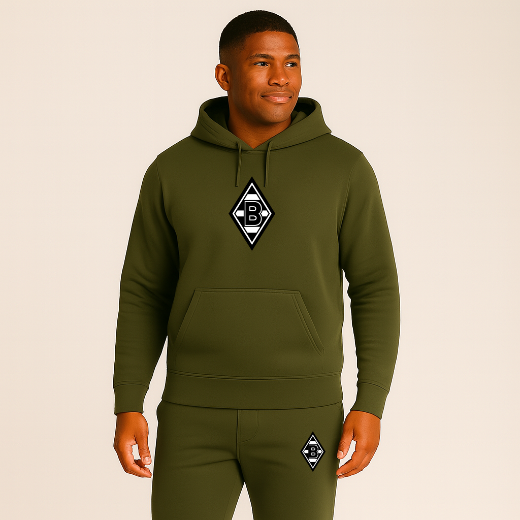 Men's Borussia Monchengladbach FC Hoodie Joggers Set