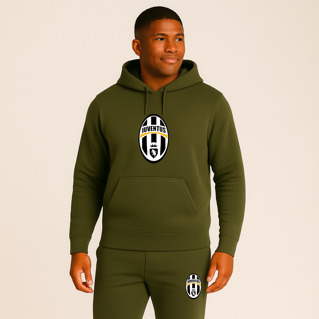 Men's Juventus Football Club Classic Hoodie Joggers Set