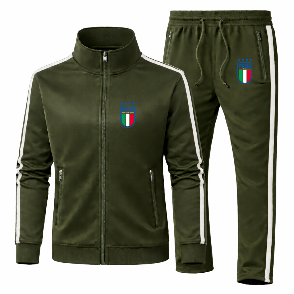 Men's Italy National Soccer Dri-Fit TrackSuit