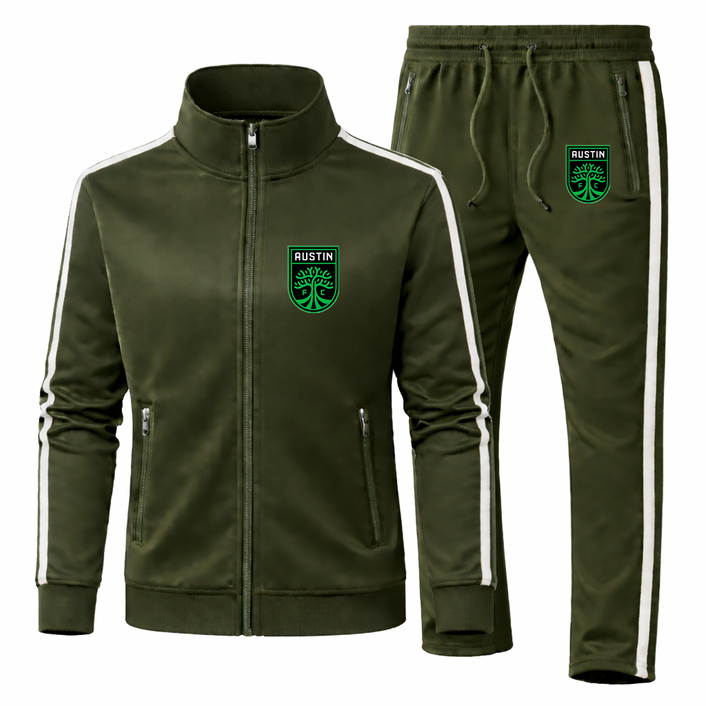 Men's Austin FC Logo Dri-Fit TrackSuit