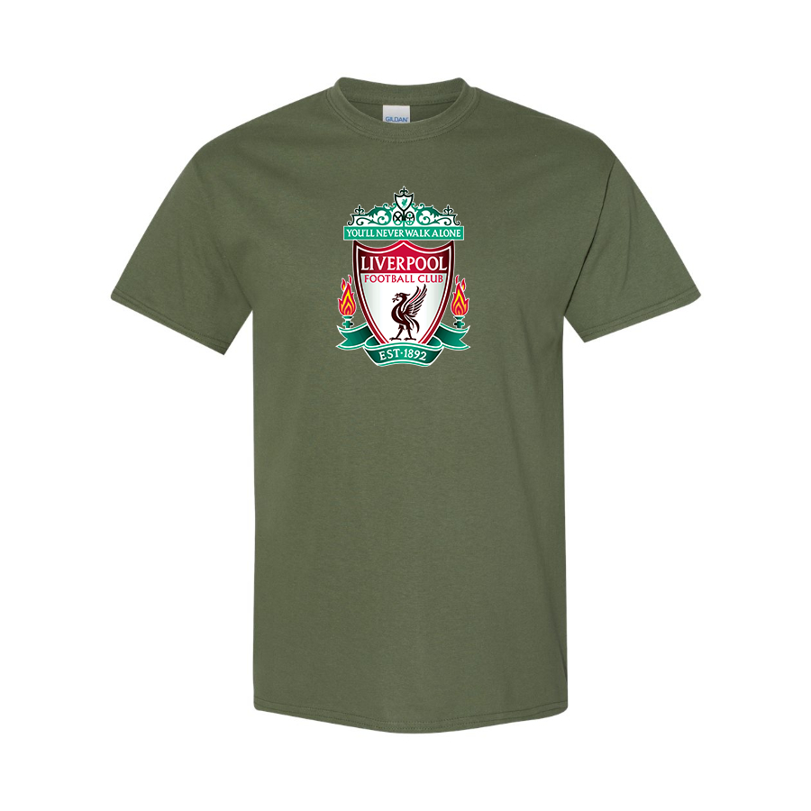 Youth Kids Liverpool Football Club Est.1892 Cotton T-Shirt