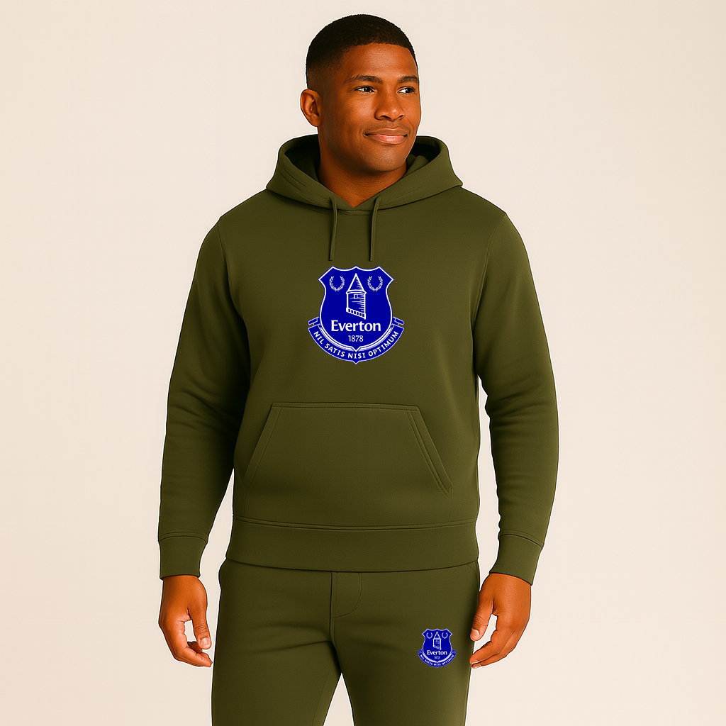 Men's Everton FC Logo Hoodie Joggers Set