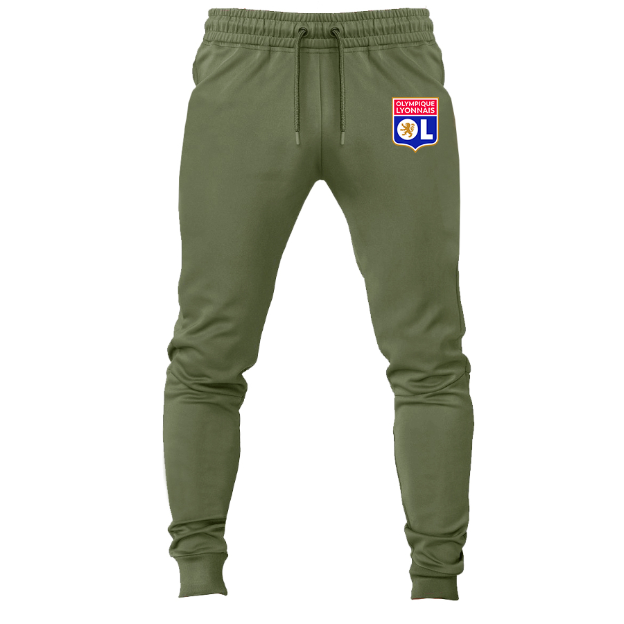 Men's Olympique Lyonnais FC Joggers Sweatpants