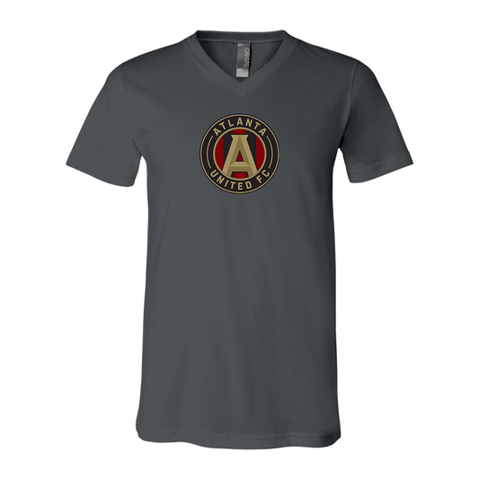 Men’s  Atlana United FC - BELLA + CANVAS - Jersey V-Neck Tee - 3005