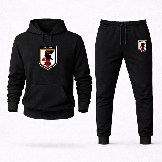 Men's Japan National Soccer Team Hoodie Joggers Set