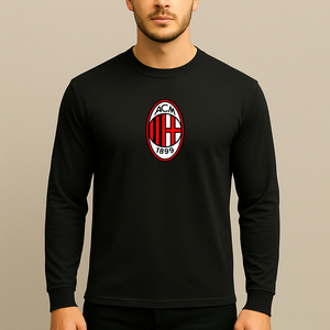 Men’s AC Milan Soccer Long Sleeve T-Shirt