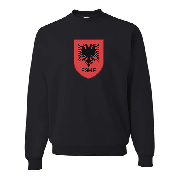 Men's Albania National Soccer Team Crewneck Sweatshirt