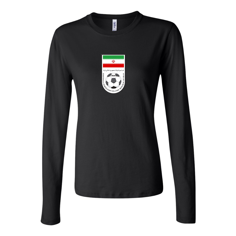 Women's Iran National Soccer Team Long Sleeve T-Shirt