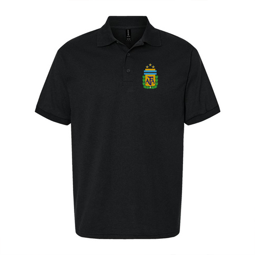 Men's Argentina National Soccer Team Dry Blend Polo