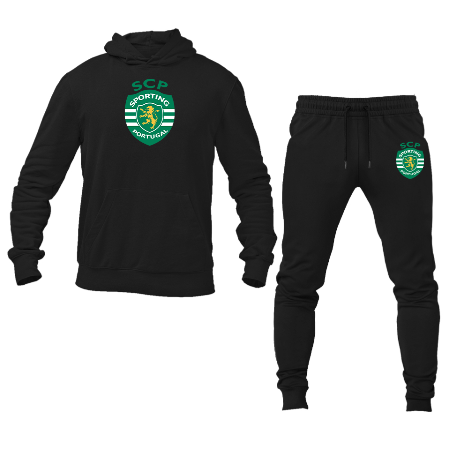 Men's Sporting CP FC Hoodie Joggers Set