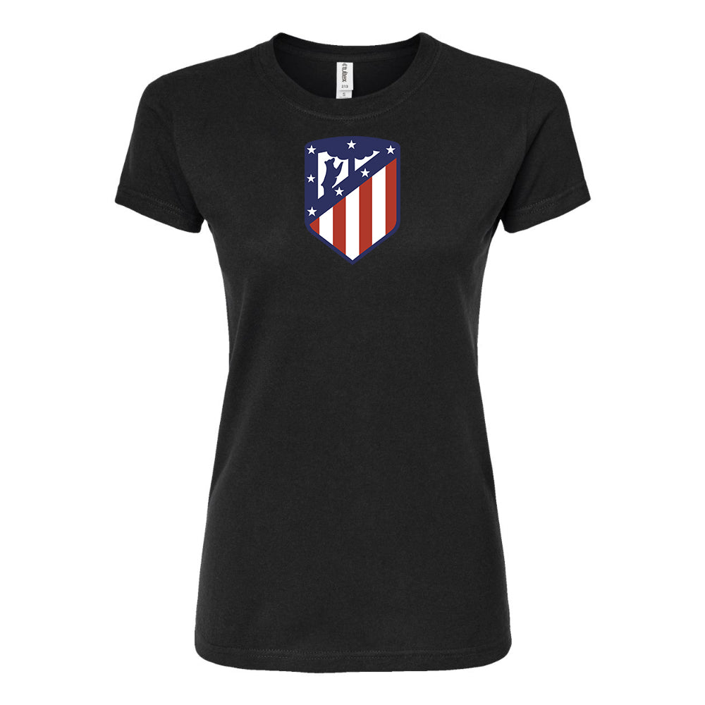 Women’s Atletico Madrid FC Round Neck T-Shirt