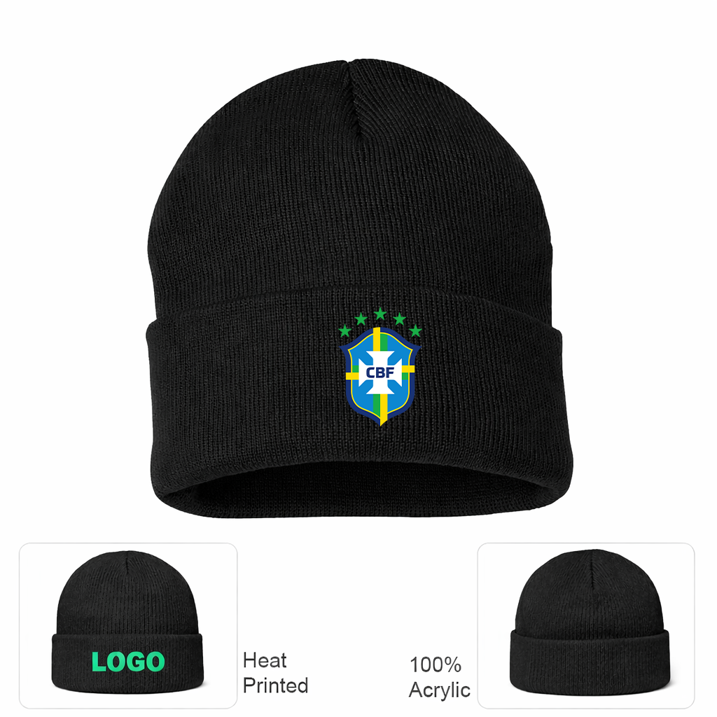 Brazil National Soccer Team Beanie Hat
