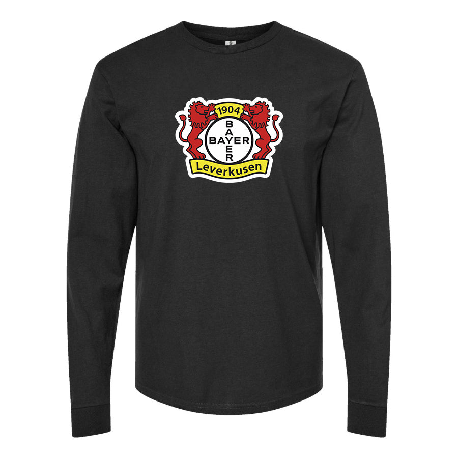 Youth Kids Bayer Leverkusen FC Long Sleeve T-Shirt