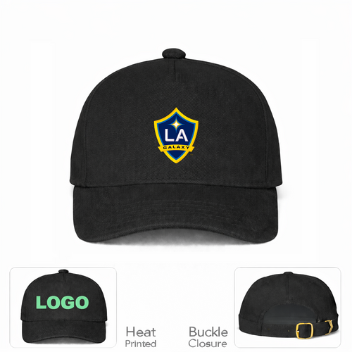 LA Galaxy FC Dad Baseball Cap Hat