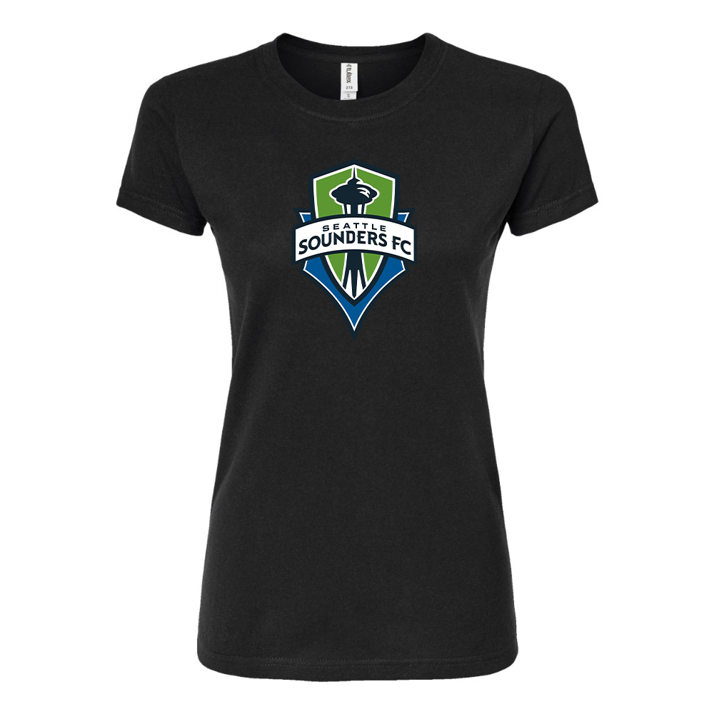 Women's Seattle Sounders FC Round Neck T-Shirt