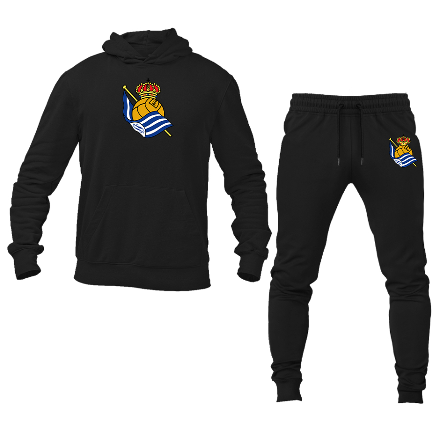 Men's Real Sociedad FC Hoodie Joggers Set