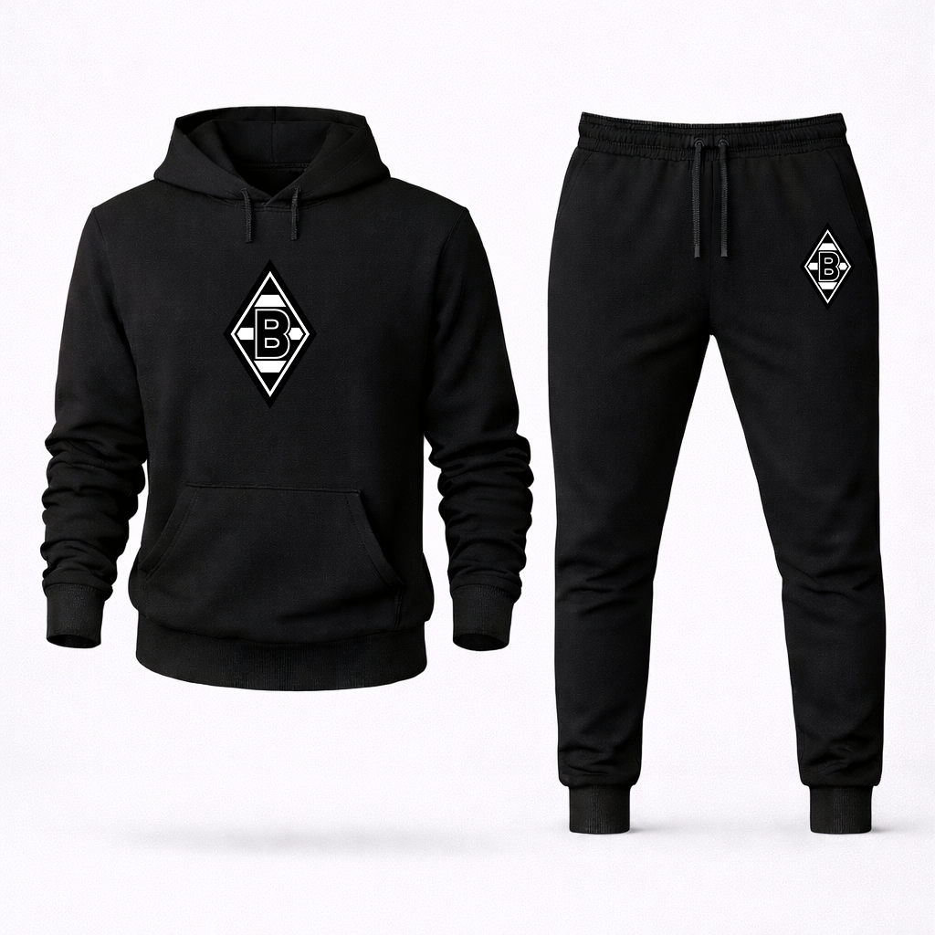 Men's Borussia Monchengladbach FC Hoodie Joggers Set
