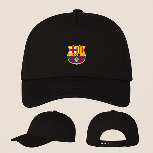 F.C. Barcelona Soccer Five Panel Twill Snapback Cap