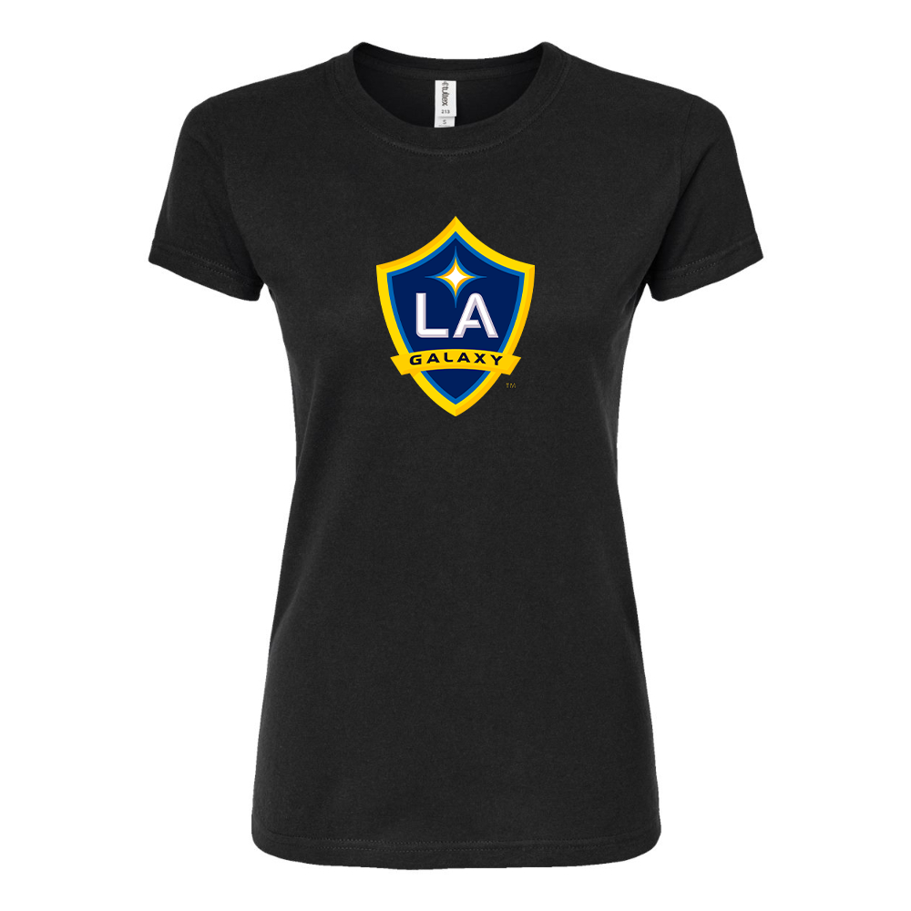 Women's LA Galaxy FC Round Neck T-Shirt