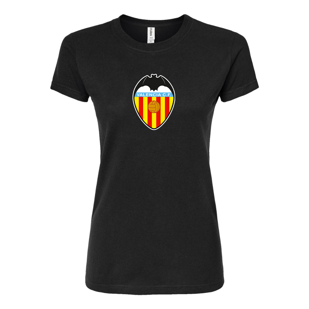 Women's Valencia FC Round Neck T-Shirt