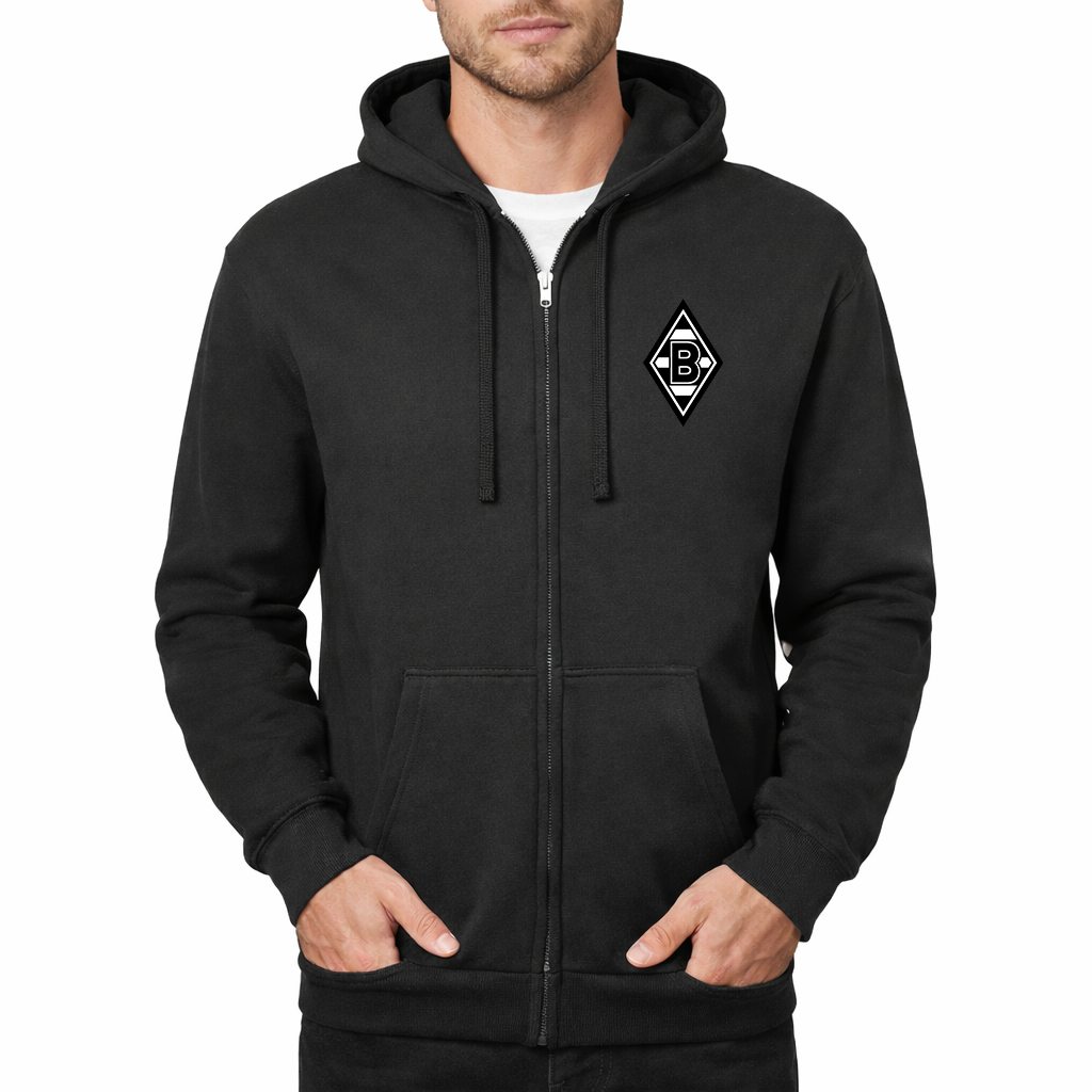 Men's Borussia Monchengladbach FC Zipper Hoodie