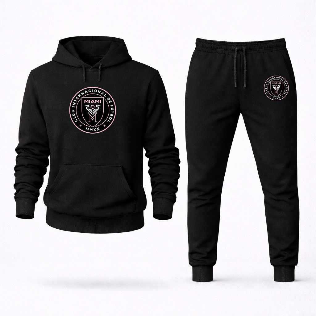 Men's Inter Miami FC Hoodie Joggers Set