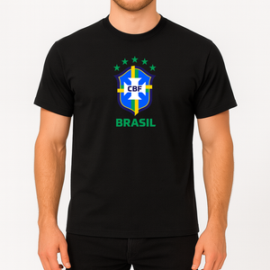 Men's Brasil National Soccer Team Cotton T-Shirt